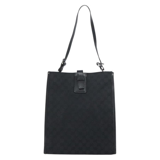 Gucci Vintage tote GG Canvas, BLACK, CANVAS, Tote bag