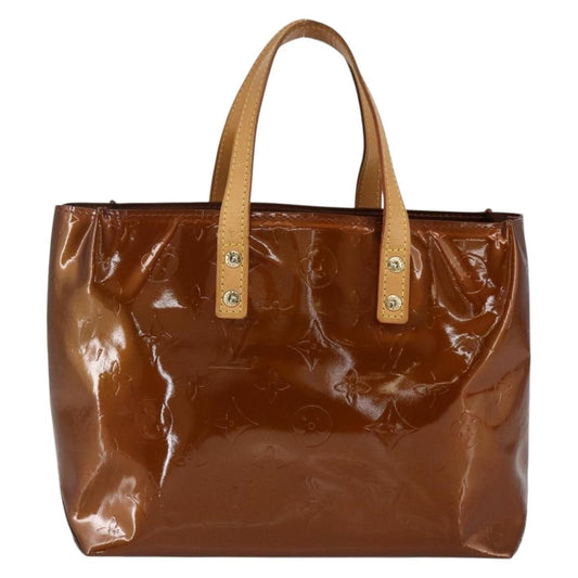 Louis Vuitton Reade Handbag Monogram Vernis, BROWN, PATENT_LEATHER, Handbag