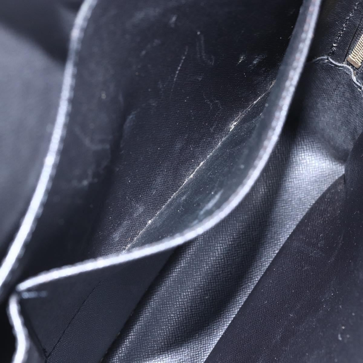 Louis Vuitton Porte Documents Voyage Epi Leather, BLACK, LEATHER, Briefcase