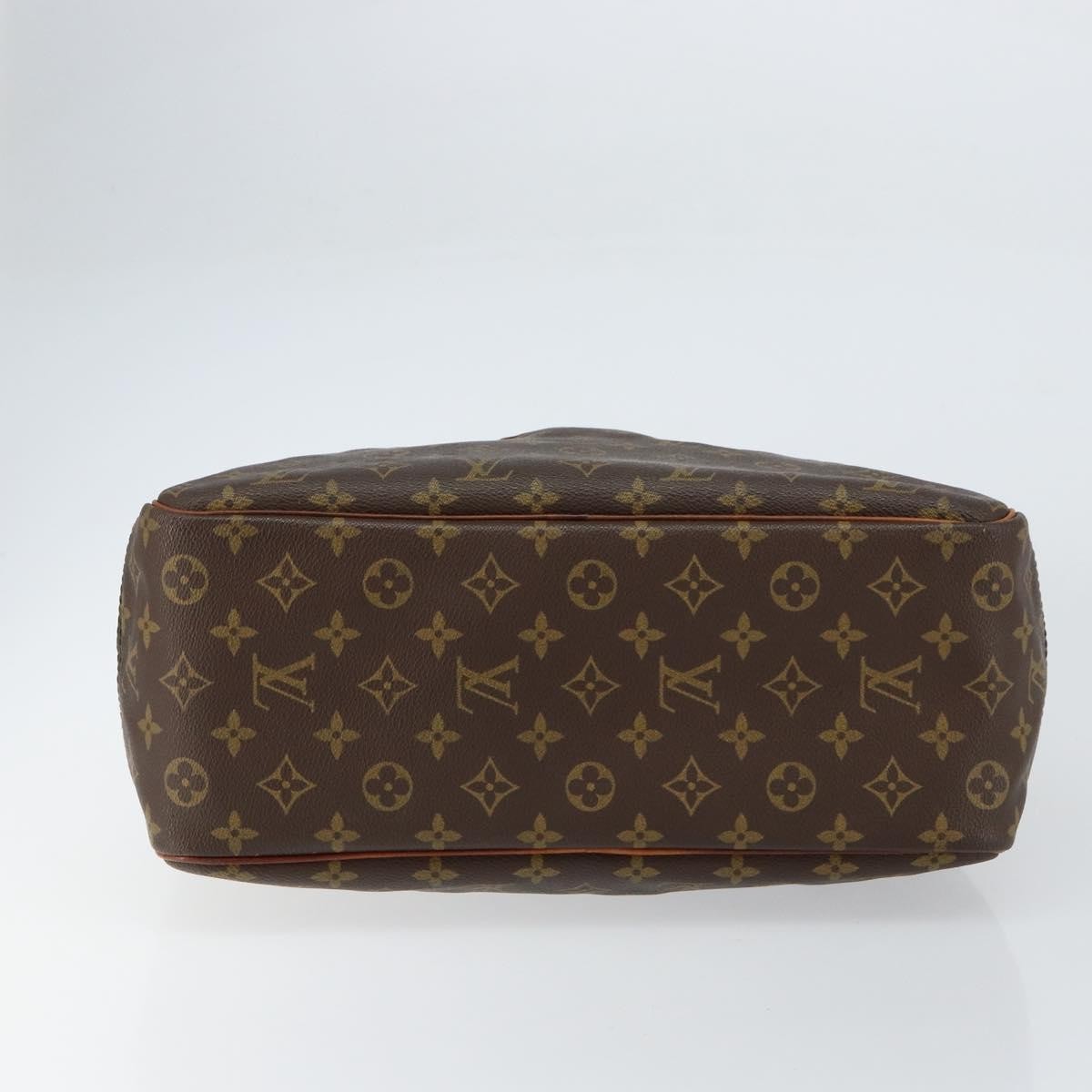 Louis Vuitton Deauville Handbag Monogram Canvas, BROWN, CANVAS, Handbag