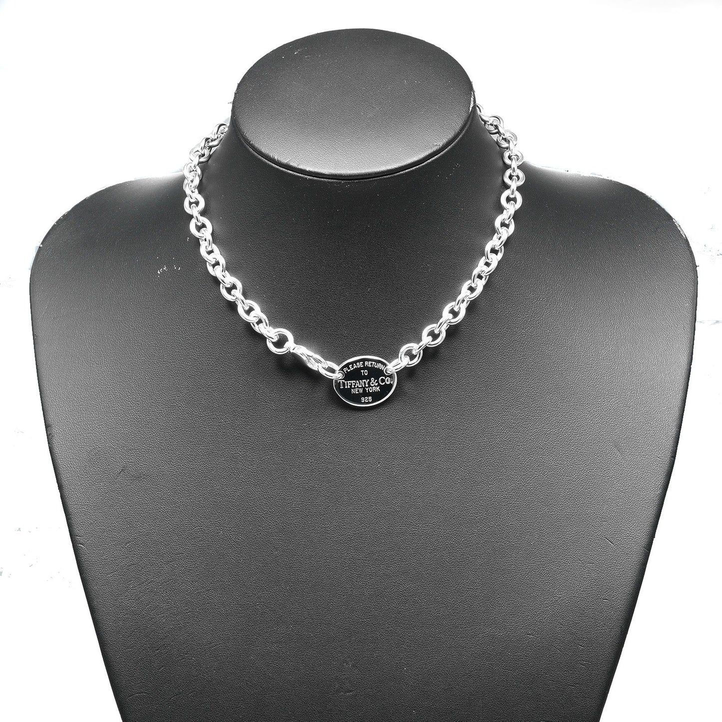 Tiffany & Co. Return to Tiffany Heart Charm Pendant Silver 925, SILVER, SILVER, Necklace