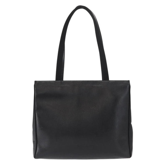 Salvatore Ferragamo Vala tote Leather, BLACK, LEATHER, Tote bag