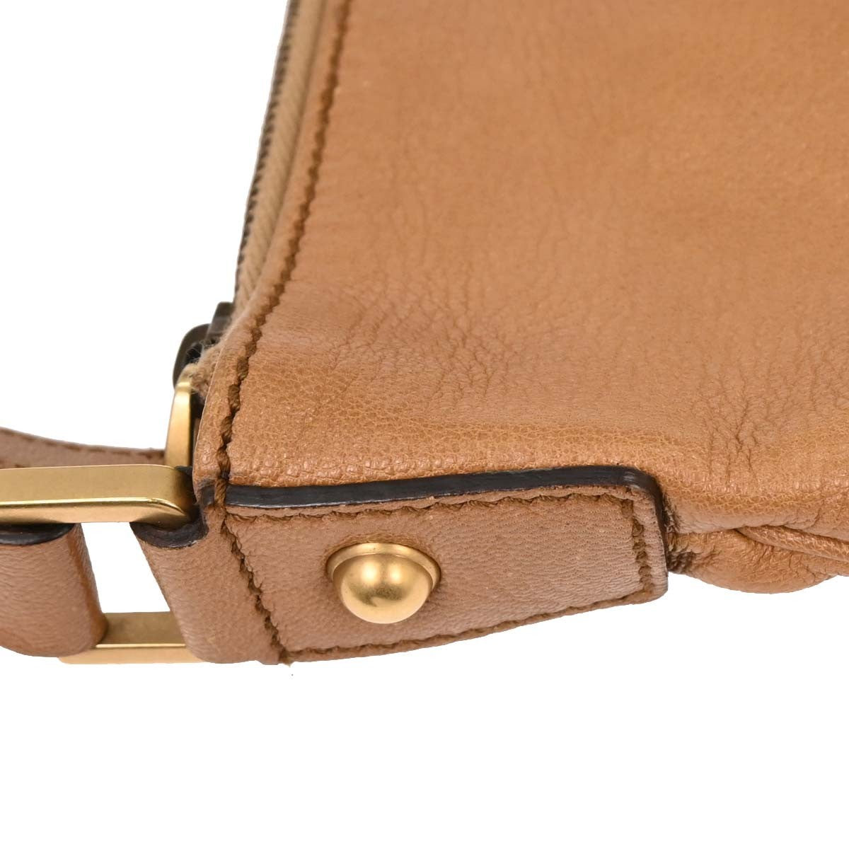 Gucci Blondie Hobo Leather, BROWN, LEATHER, Handbag