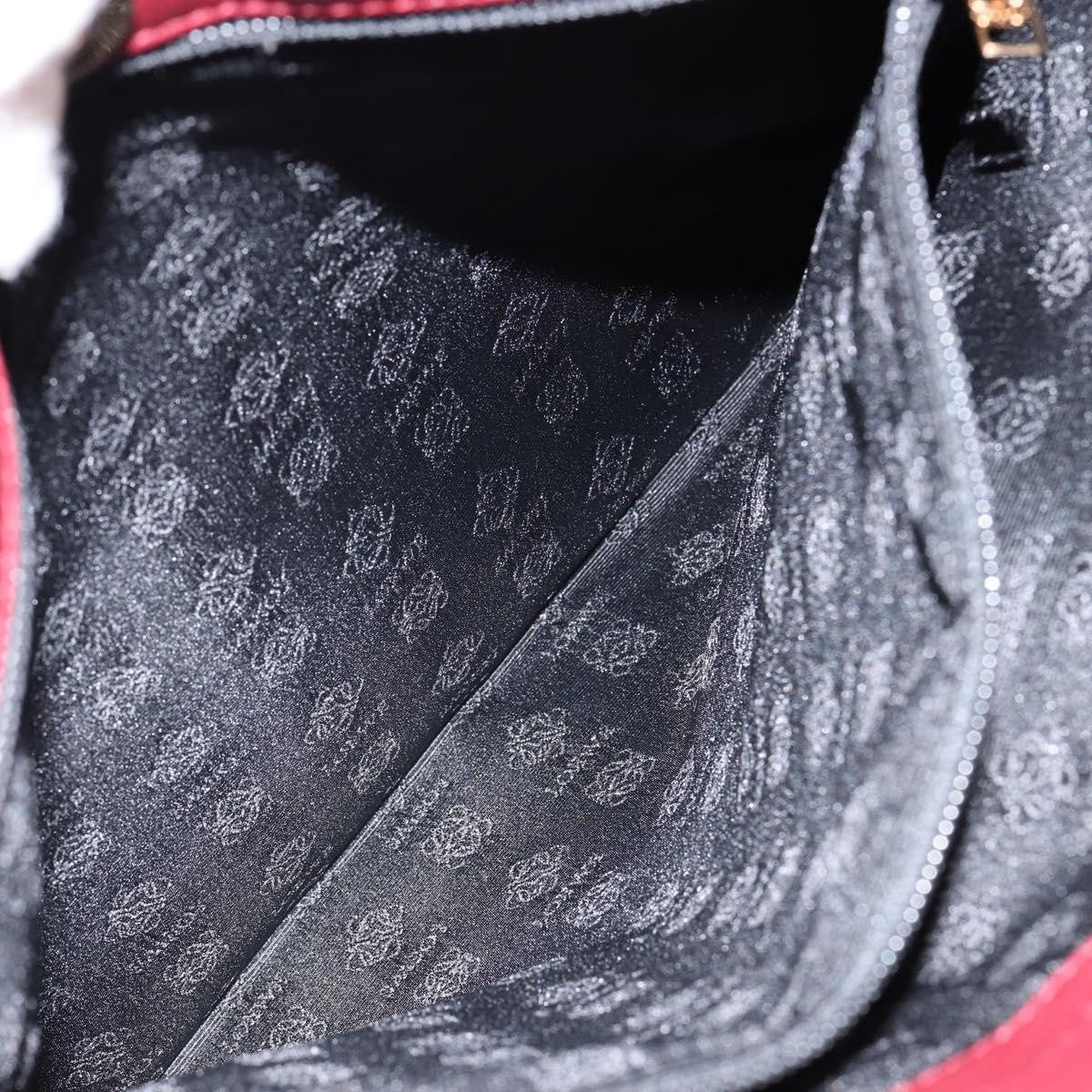 Loewe Anagram Tote Suede, RED, SUEDE, Tote bag