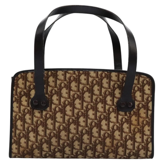 Christian Dior Trotter Canvas, BROWN, CANVAS, Handbag