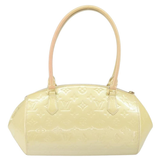 Louis Vuitton Sherwood Handbag Monogram Vernis, BEIGE, PATENT_LEATHER, Handbag