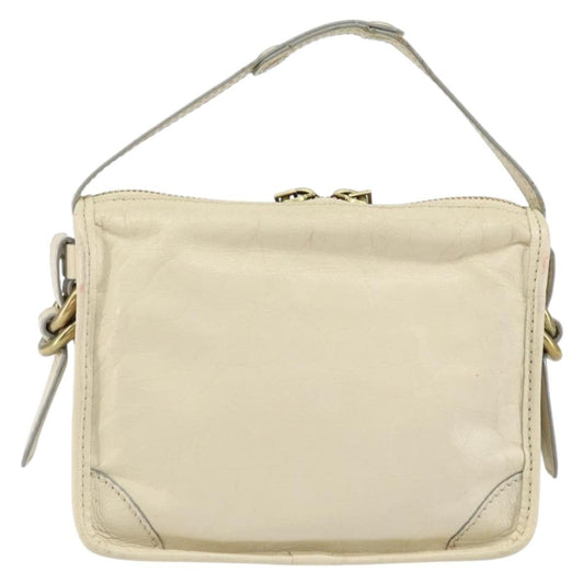 Chloe Vintage handbag Leather, WHITE, LEATHER, Handbag