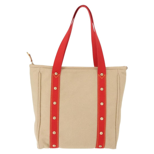 Louis Vuitton Antigua Tote Canvas, BEIGE, CANVAS, Tote bag