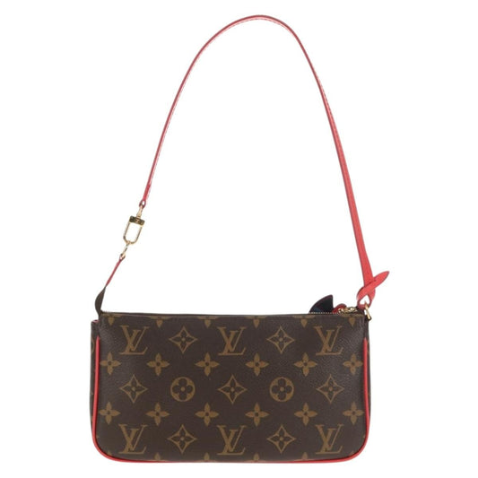 Louis Vuitton Pochette Accessoires NM Limited Edition Totem Monogram Canvas, Brown, Canvas, Clutch