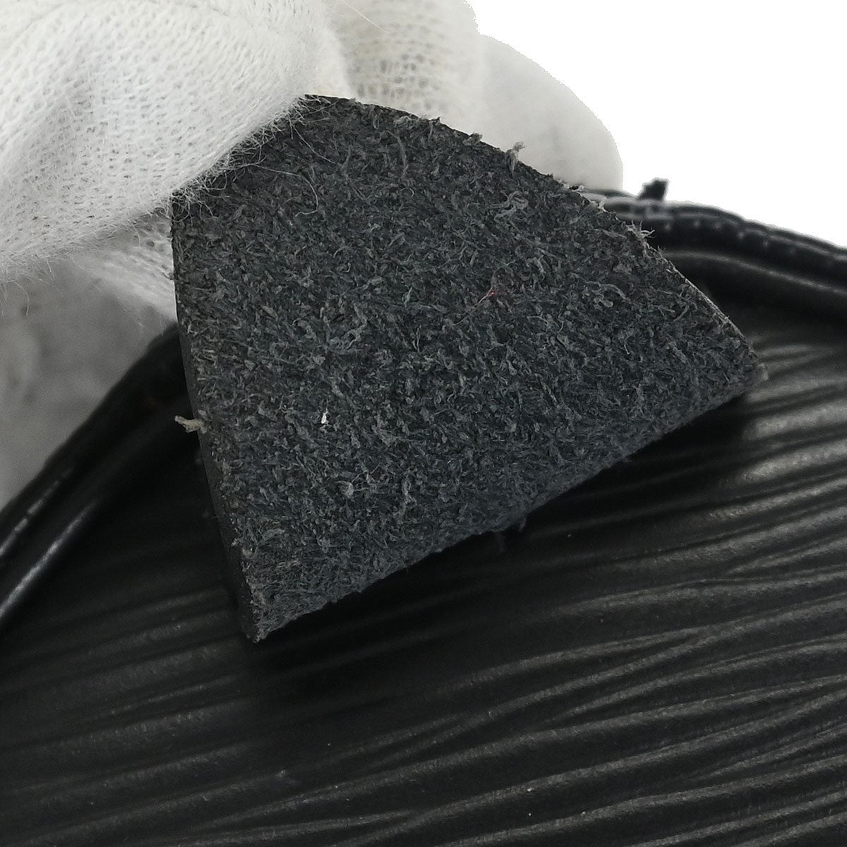 Louis Vuitton Speedy Handbag Epi Leather, BLACK, LEATHER, Handbag