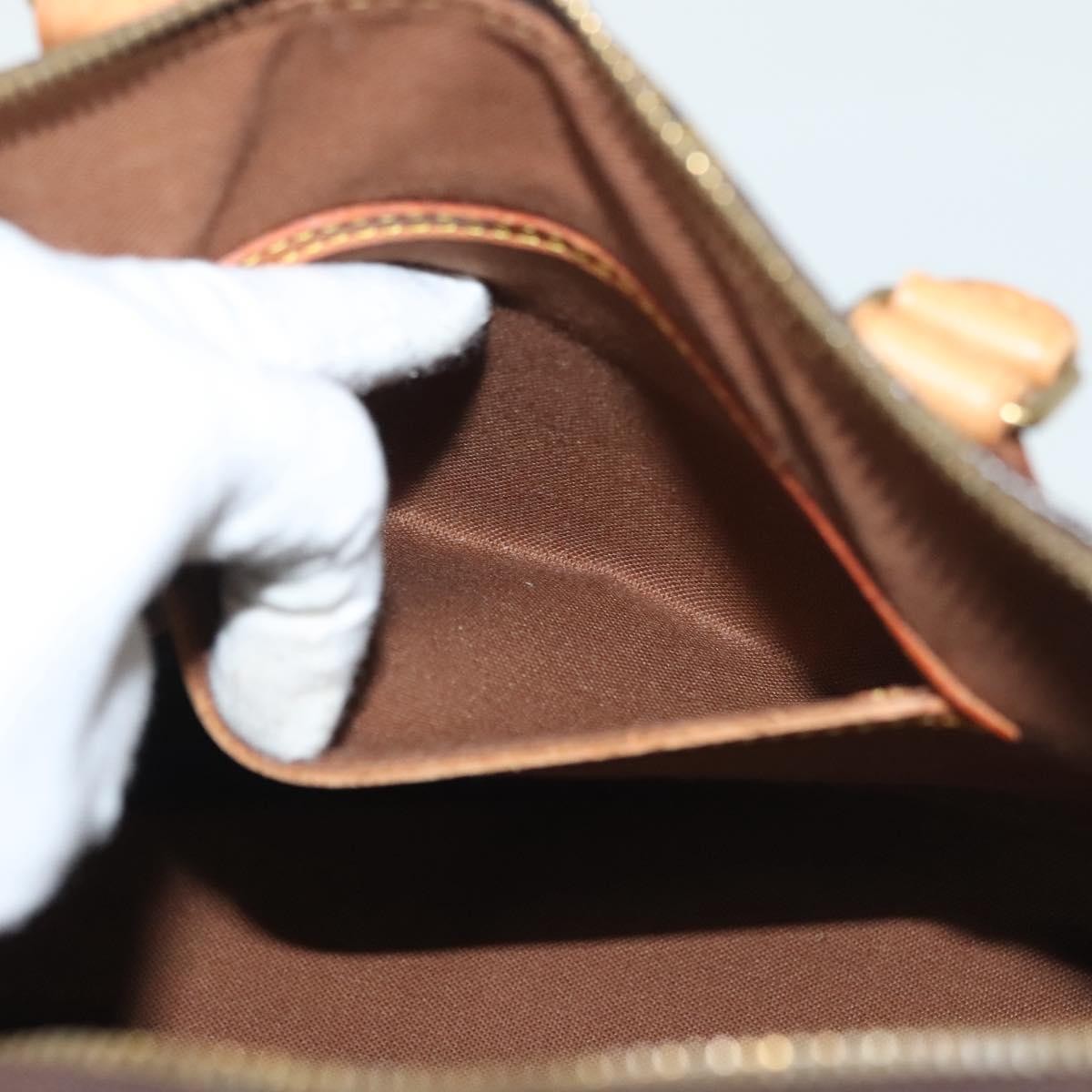 Louis Vuitton Alma Handbag Monogram Canvas, BROWN, CANVAS, Handbag