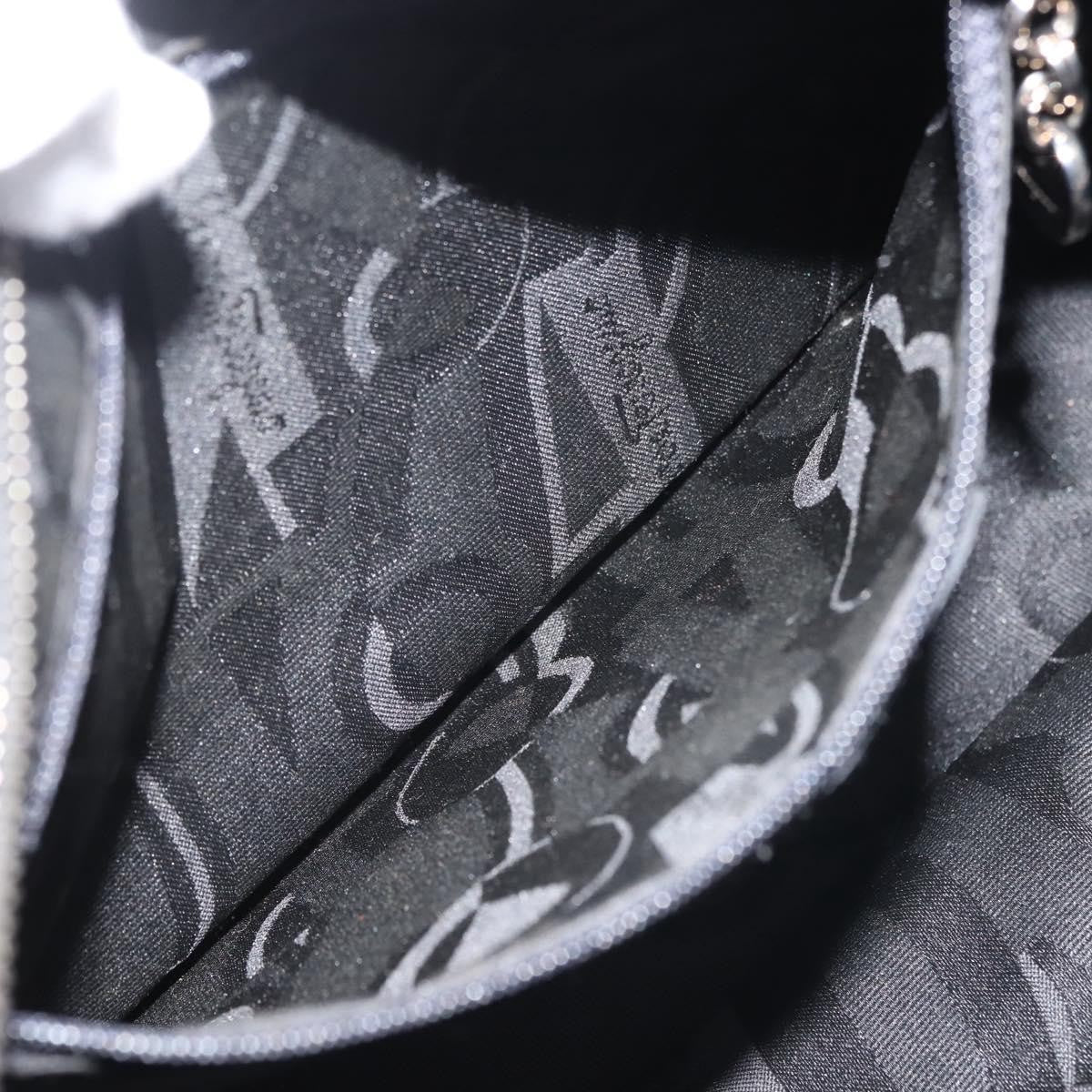 Salvatore Ferragamo Vala Handbag Canvas, BLACK, CANVAS, Handbag