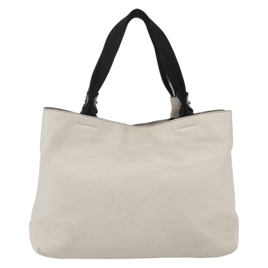 Salvatore Ferragamo Vala Handbag Leather, ECRU, LEATHER, Handbag