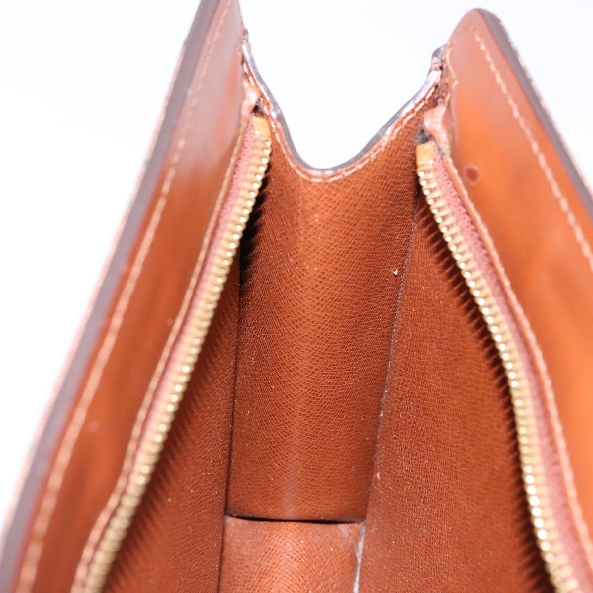 Louis Vuitton Pochette Homme Monogram Canvas, BROWN, CANVAS, Clutche & pouche