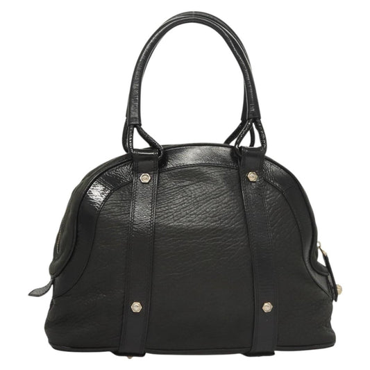 Bally Vintage Shoulder Bag Leather, BLACK, LEATHER, Shoulder bag