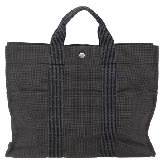 Hermes Fourre-tout Herline Fourre-tout Herline, GRAY, CANVAS, Tote bag