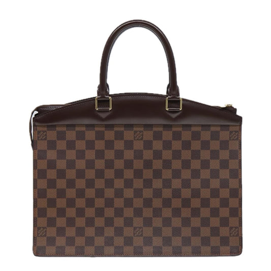 Louis Vuitton Riviera Handbag Damier, BROWN, CANVAS, Handbag