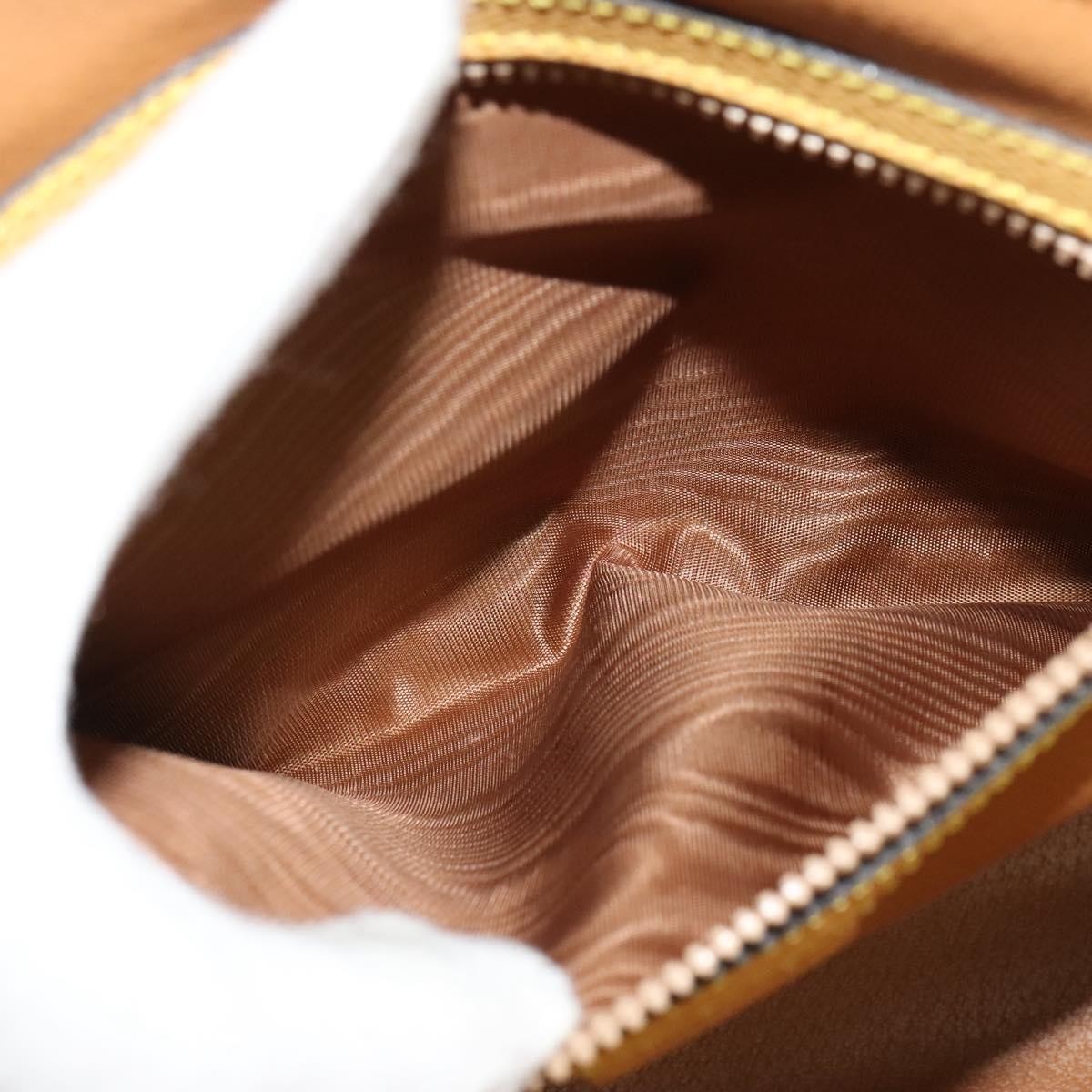 Celine Handbag Leather, YELLOW, LEATHER, Handbag