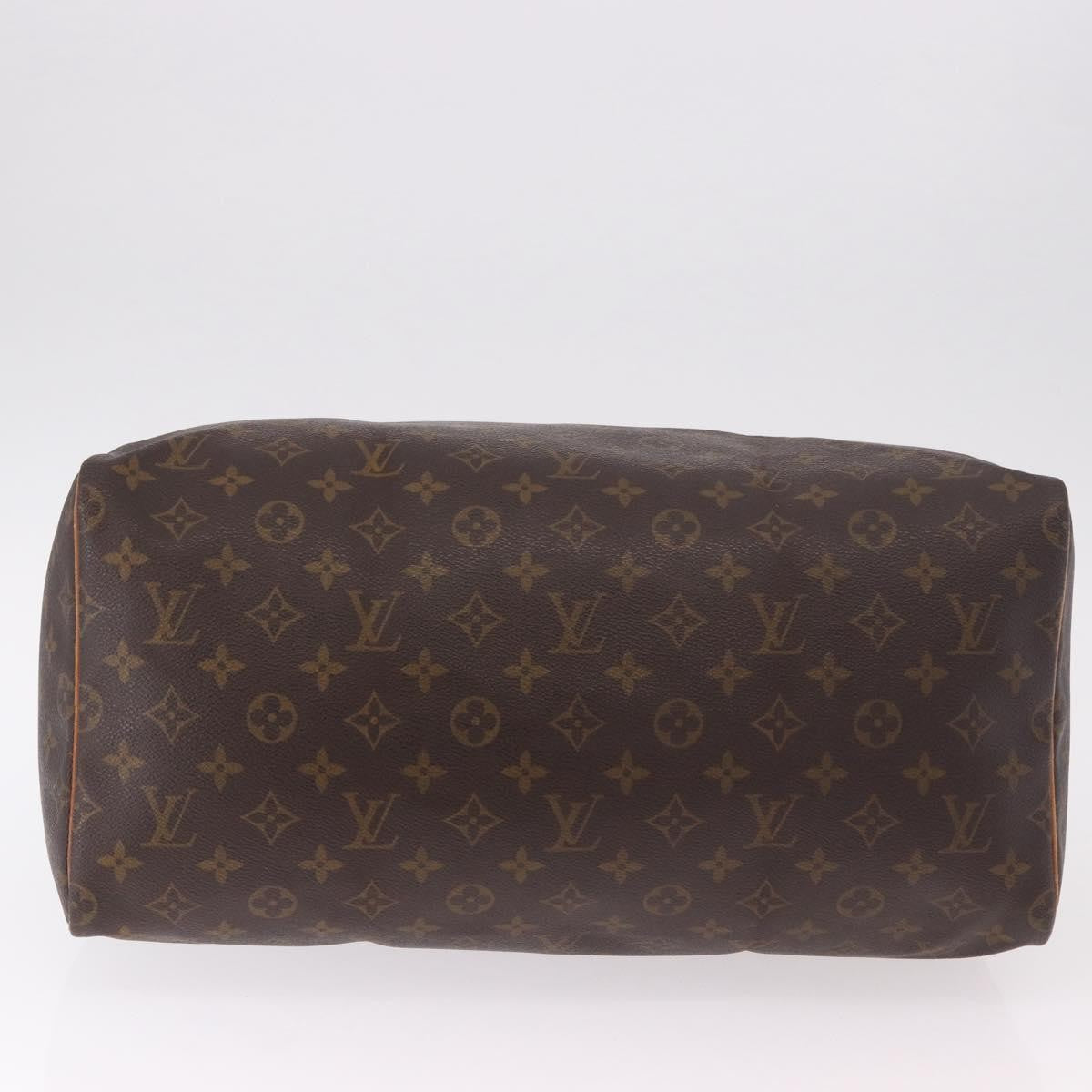 Louis Vuitton Speedy Handbag Monogram Canvas, Brown, Canvas, Handbag