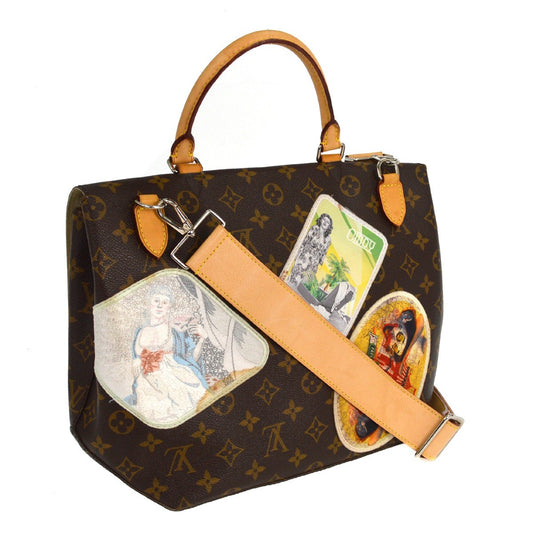 Louis Vuitton Cindy Sherman Camera Messenger Bag Patch Embellished Monogram Canvas, BROWN, CANVAS, Handbag