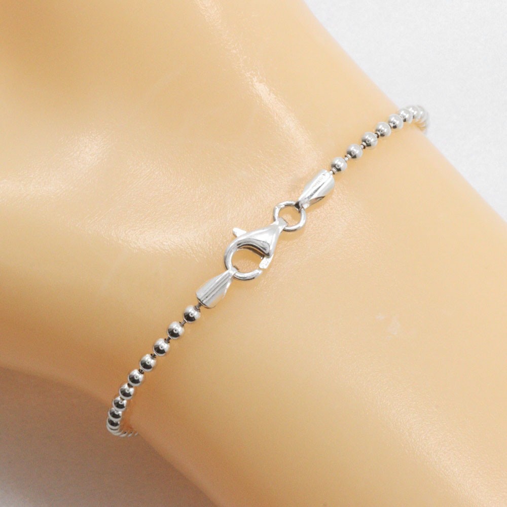 Gucci Ball chain bracelet Silver 925, SILVER, SILVER, Bracelet