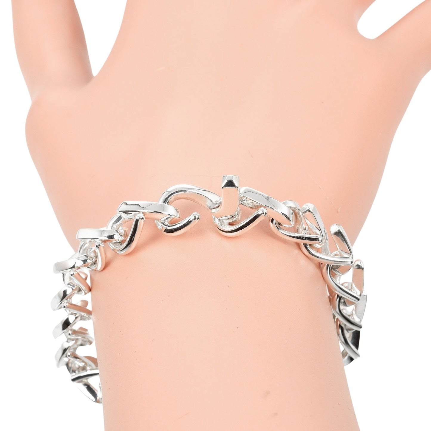 Tiffany & Co. Forge Link Bracelet Silver 925, SILVER, SILVER, Bracelet