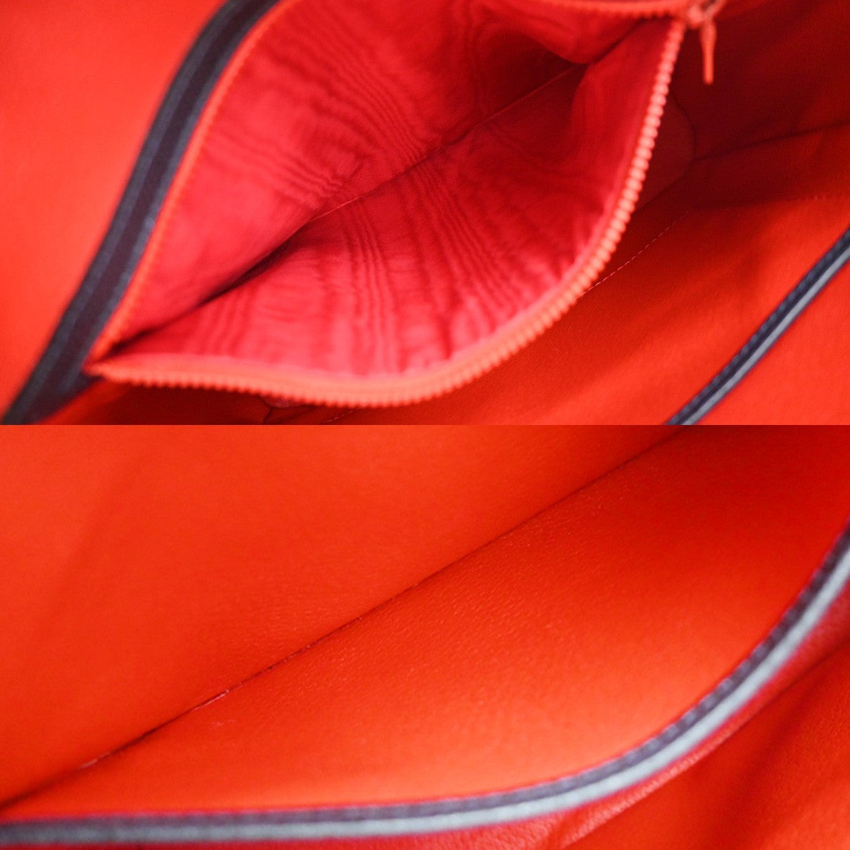 Celine Handbag Leather, NAVY, LEATHER, Handbag