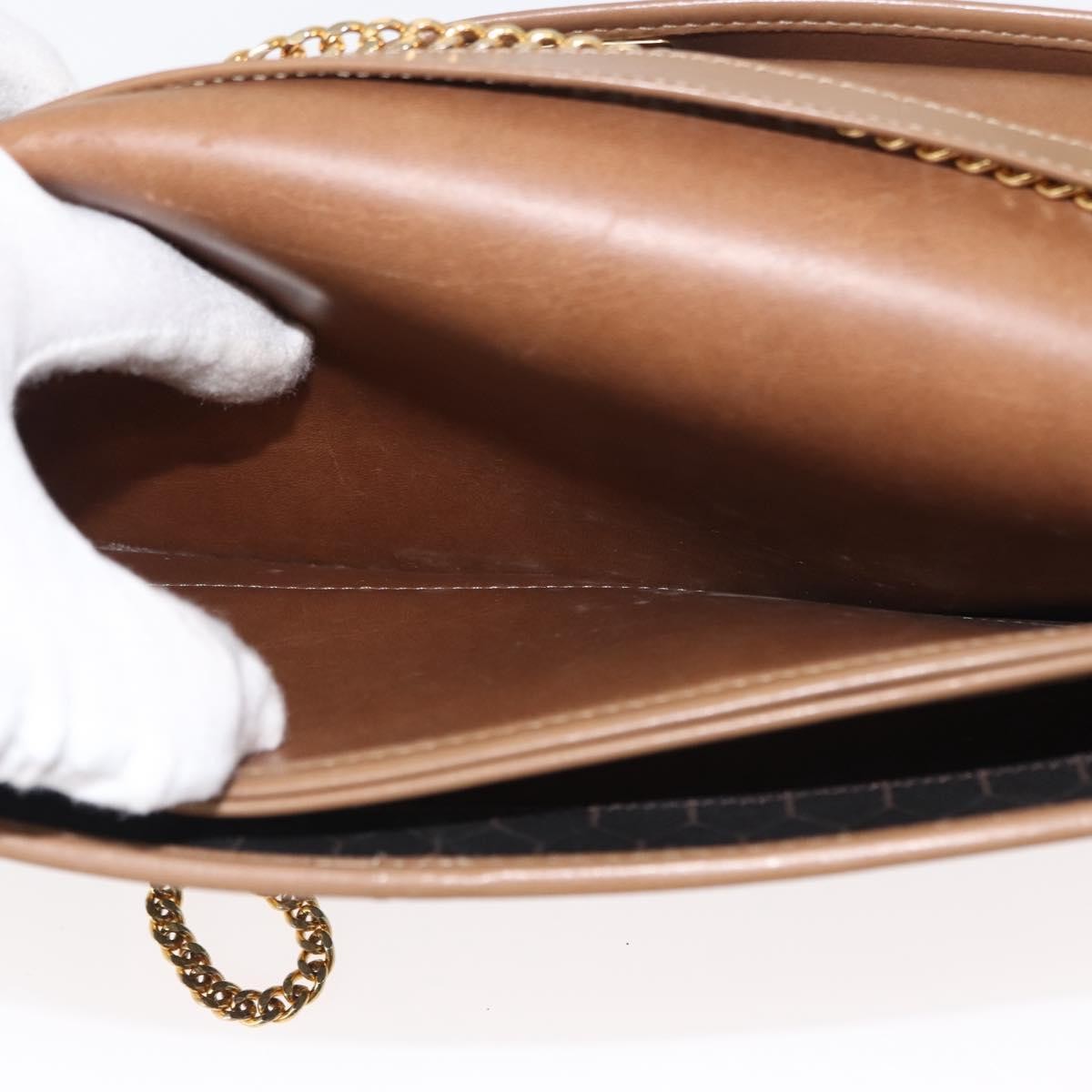 Christian Dior Vintage Honeycomb chain Canvas, BLACK, CANVAS, Shoulder bag