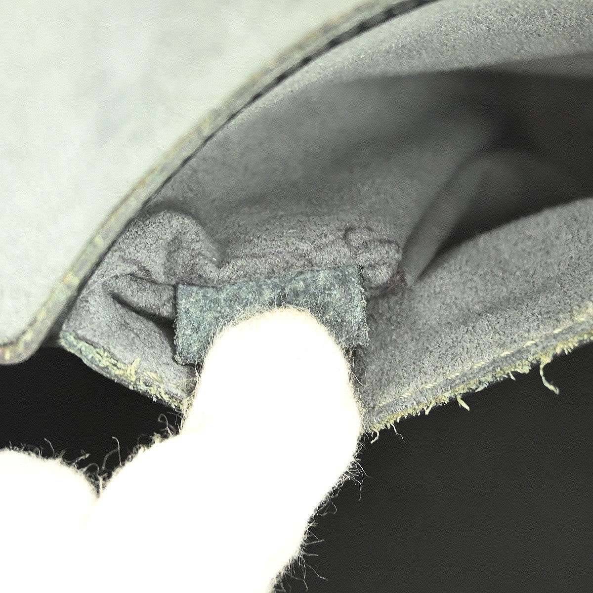 Louis Vuitton Alma Handbag Epi Leather, BLACK, LEATHER, Handbag