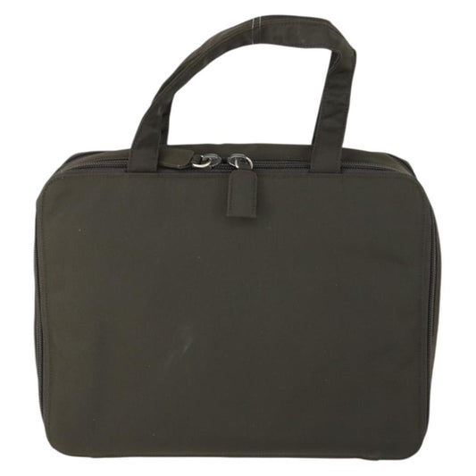 Prada Vintage Handbag Tessuto, KHAKI, NYLON, Handbag