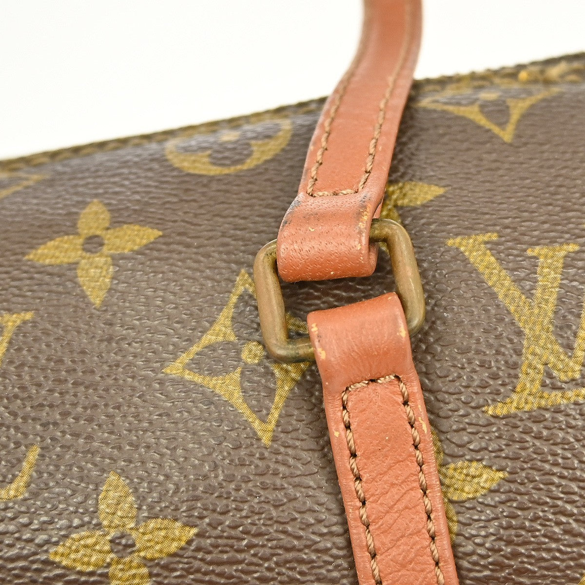 Louis Vuitton Papillon Handbag Monogram Canvas, BROWN, CANVAS, Handbag