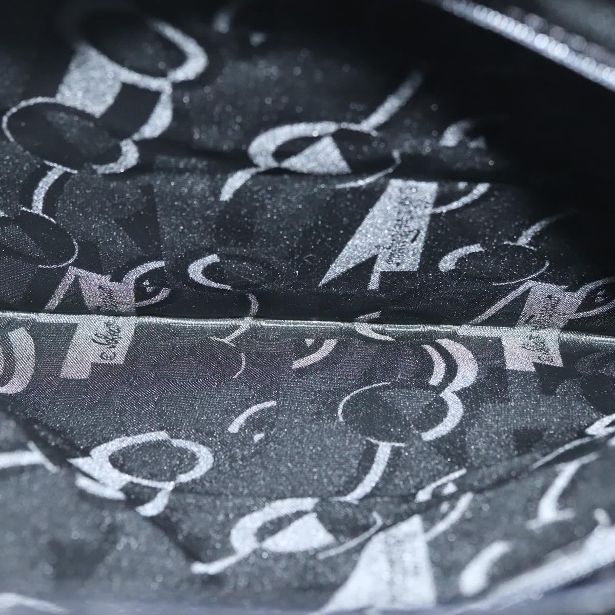 Salvatore Ferragamo Vintage Tote bag Canvas, BLACK, CANVAS, Tote bag