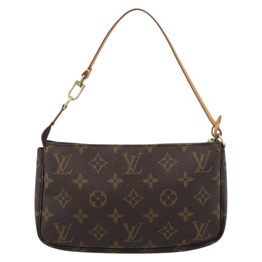 Louis Vuitton Pochette Accessoires NM Monogram Canvas, Brown, Canvas, Clutch