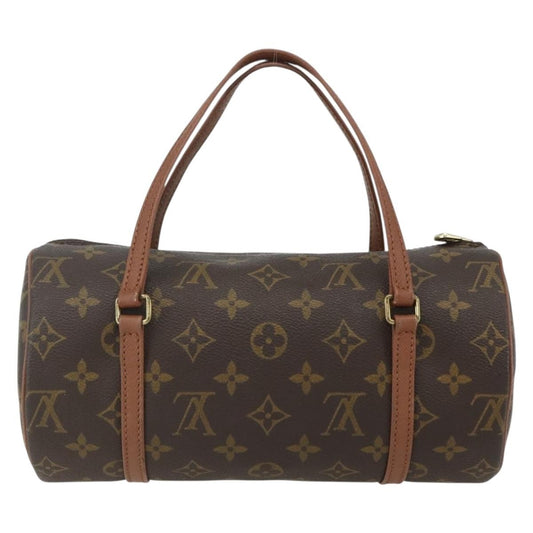 Louis Vuitton Papillon Handbag Monogram Canvas, BROWN, CANVAS, Handbag