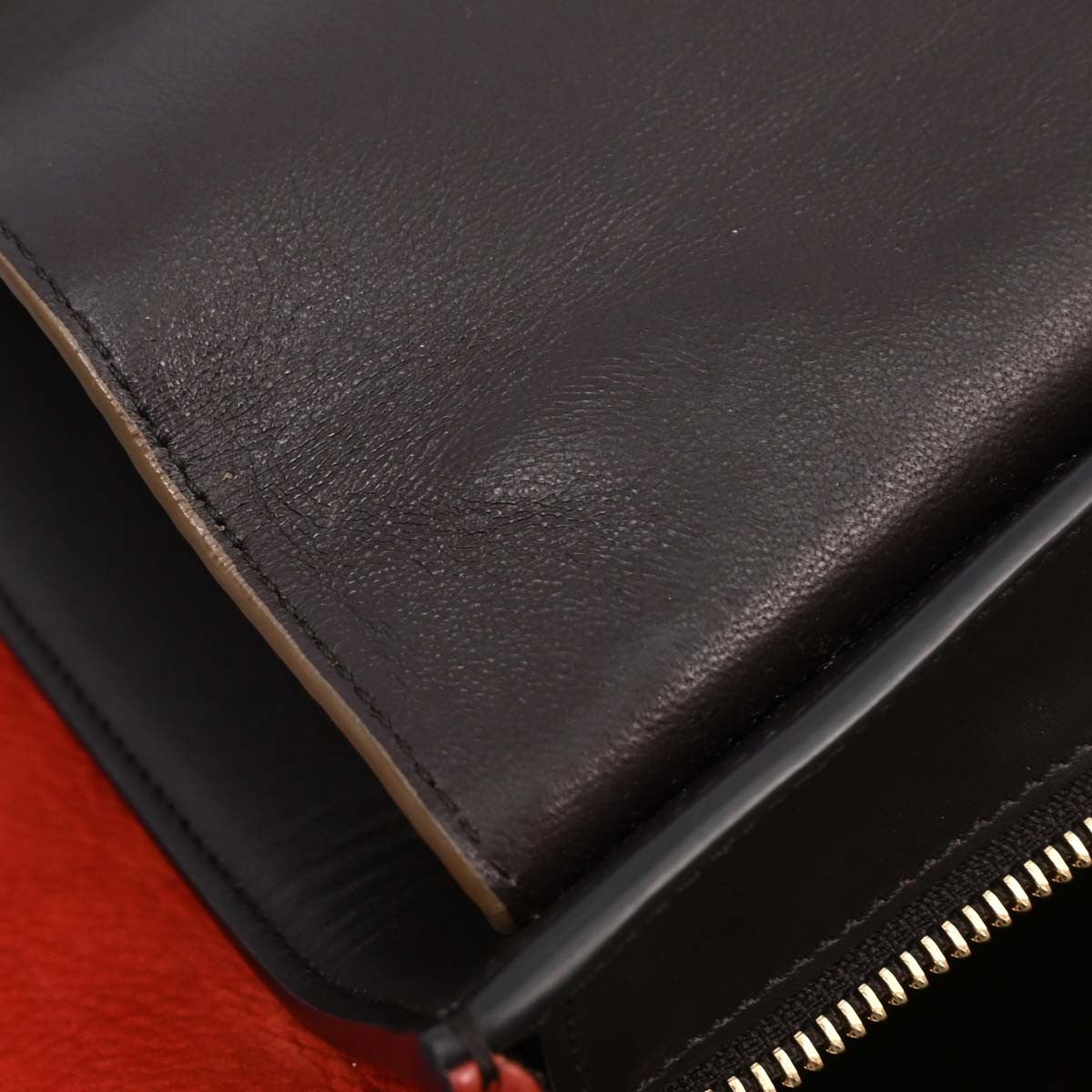 Celine Tricolor Trapeze Bag Leather, MULTICOLOUR, LEATHER, Handbag