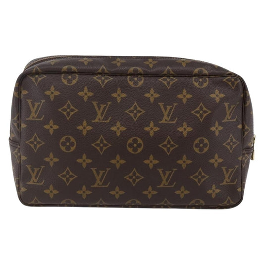 Louis Vuitton Trousse Toilette Monogram Canvas, BROWN, CANVAS, Clutche & pouche