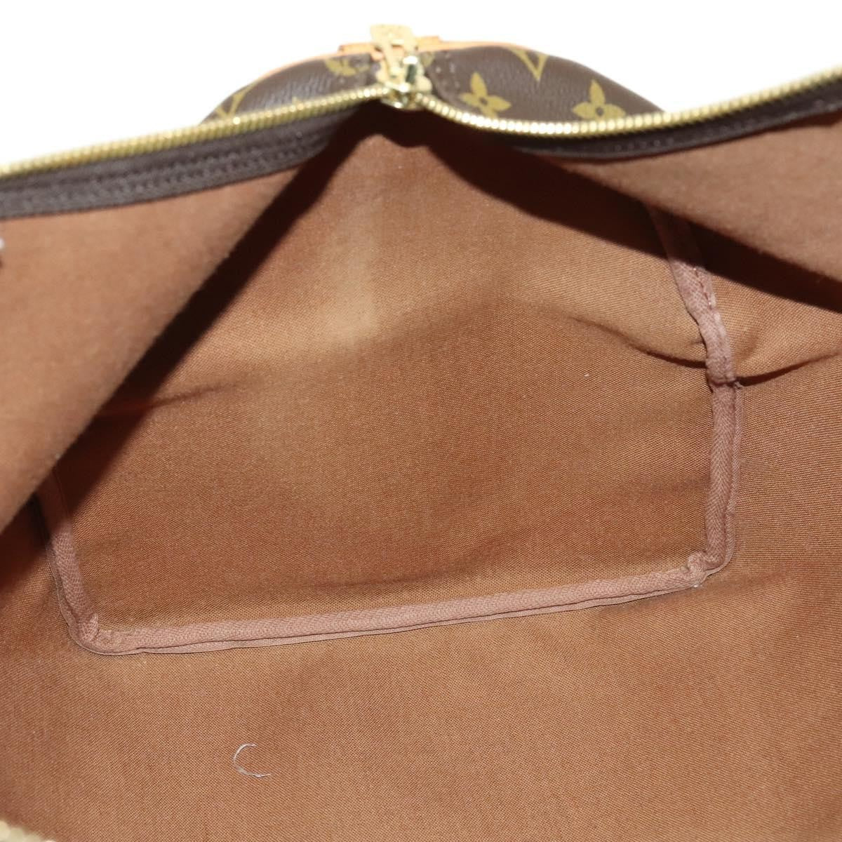 Louis Vuitton Keepall Bag Monogram Canvas, BROWN, CANVAS, Travel bag