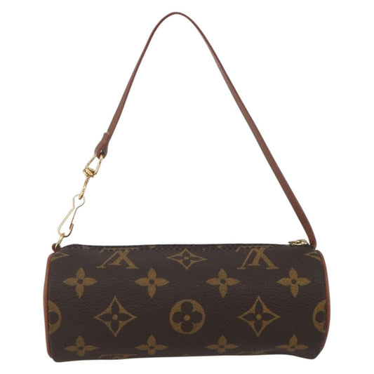 Louis Vuitton Papillon Pochette Monogram Canvas, BROWN, CANVAS, Clutche & pouche