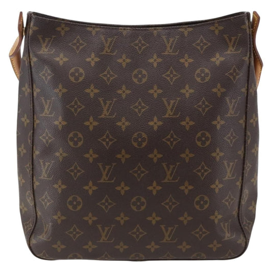 Louis Vuitton Looping Handbag Monogram Canvas, BROWN, CANVAS, Shoulder bag