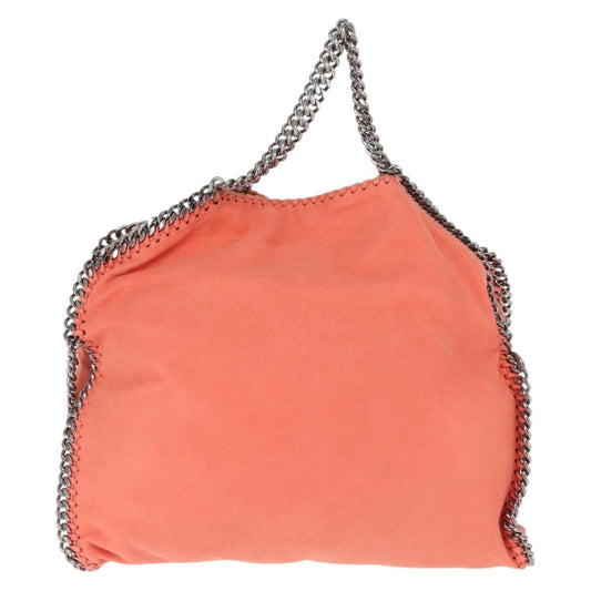 Stella McCartney Falabella Fold Over Crossbody Bag Suede, ORANGE, SUEDE, Crossbody bag