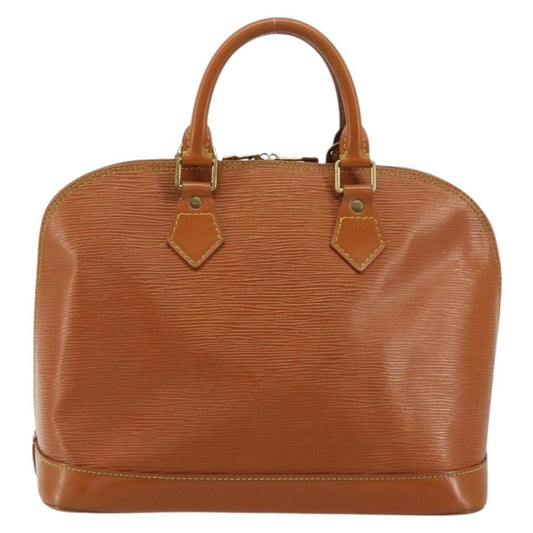 Louis Vuitton Alma Handbag Epi Leather, Brown, Leather, Handbag