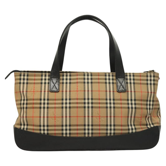 Burberry Nova Check Handbag Nova Check Canvas, BEIGE, CANVAS, Handbag