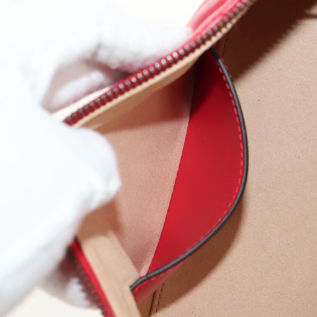 Gucci GG Marmont Pochette Shoulder Bag Matelasse Leather, RED, LEATHER, Clutche & pouche