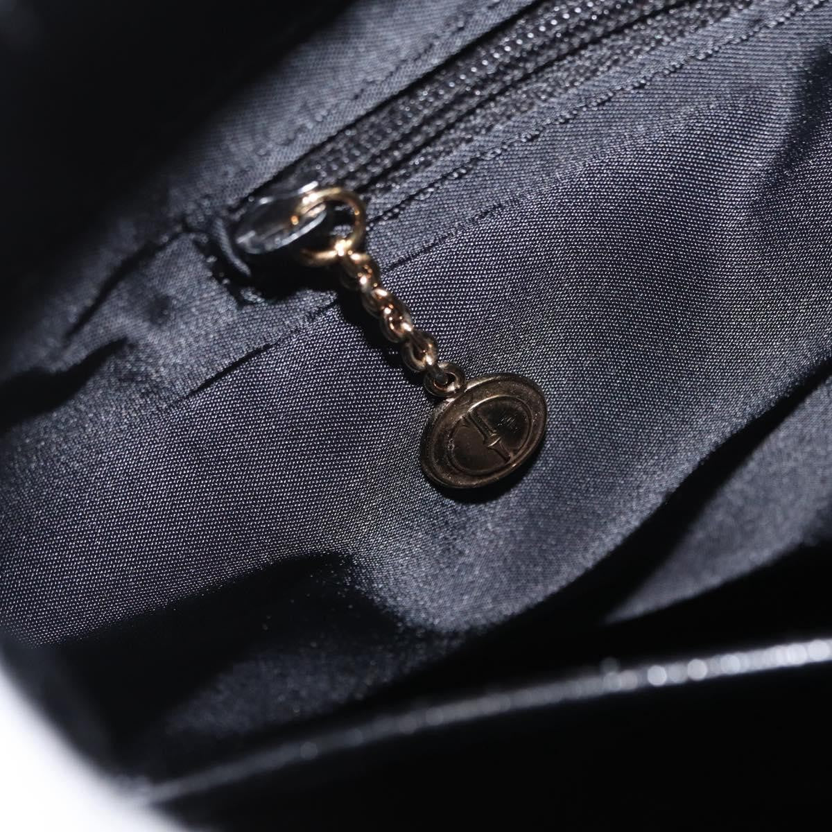 Gucci Vintage Handbag Leather, BLACK, LEATHER, Handbag