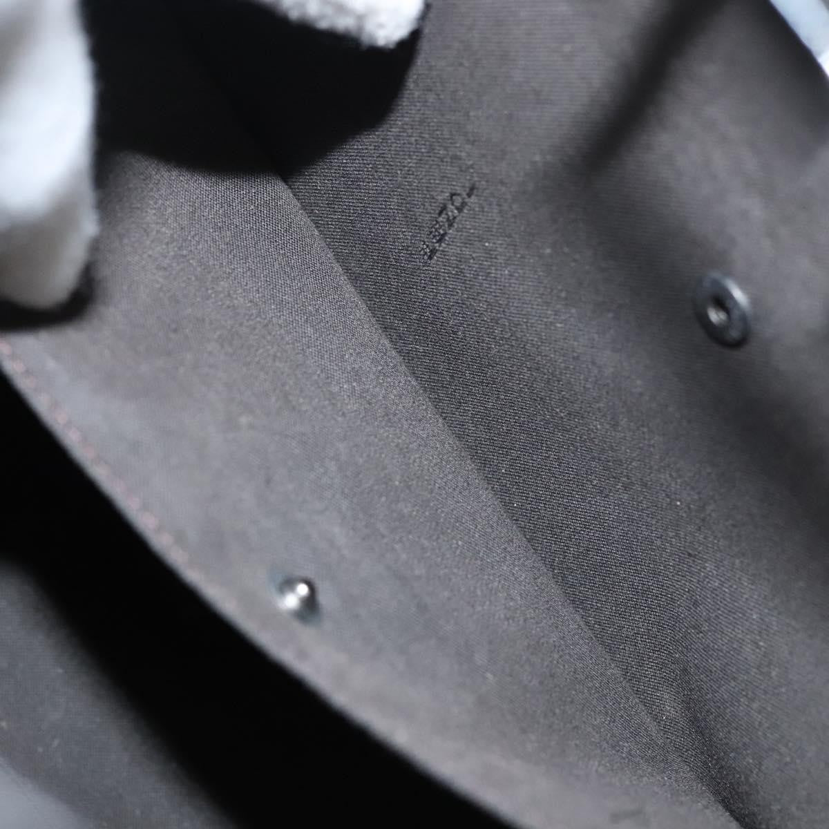 Fendi Vintage Flip Lock Tote Zucchino Canvas, BROWN, CANVAS, Tote bag