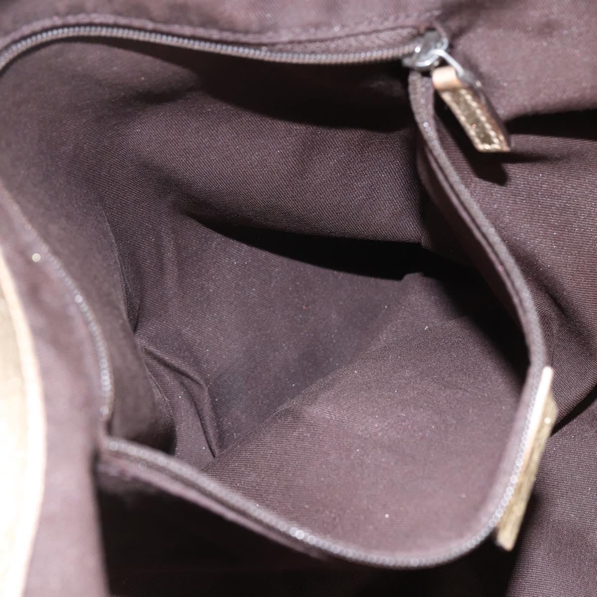 Gucci D-Ring Shoulder Bag GG Canvas, BEIGE, CANVAS, Tote bag