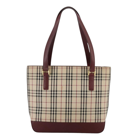 Burberry Nova Check Tote canvas check pattern, BEIGE, CANVAS, Tote bag