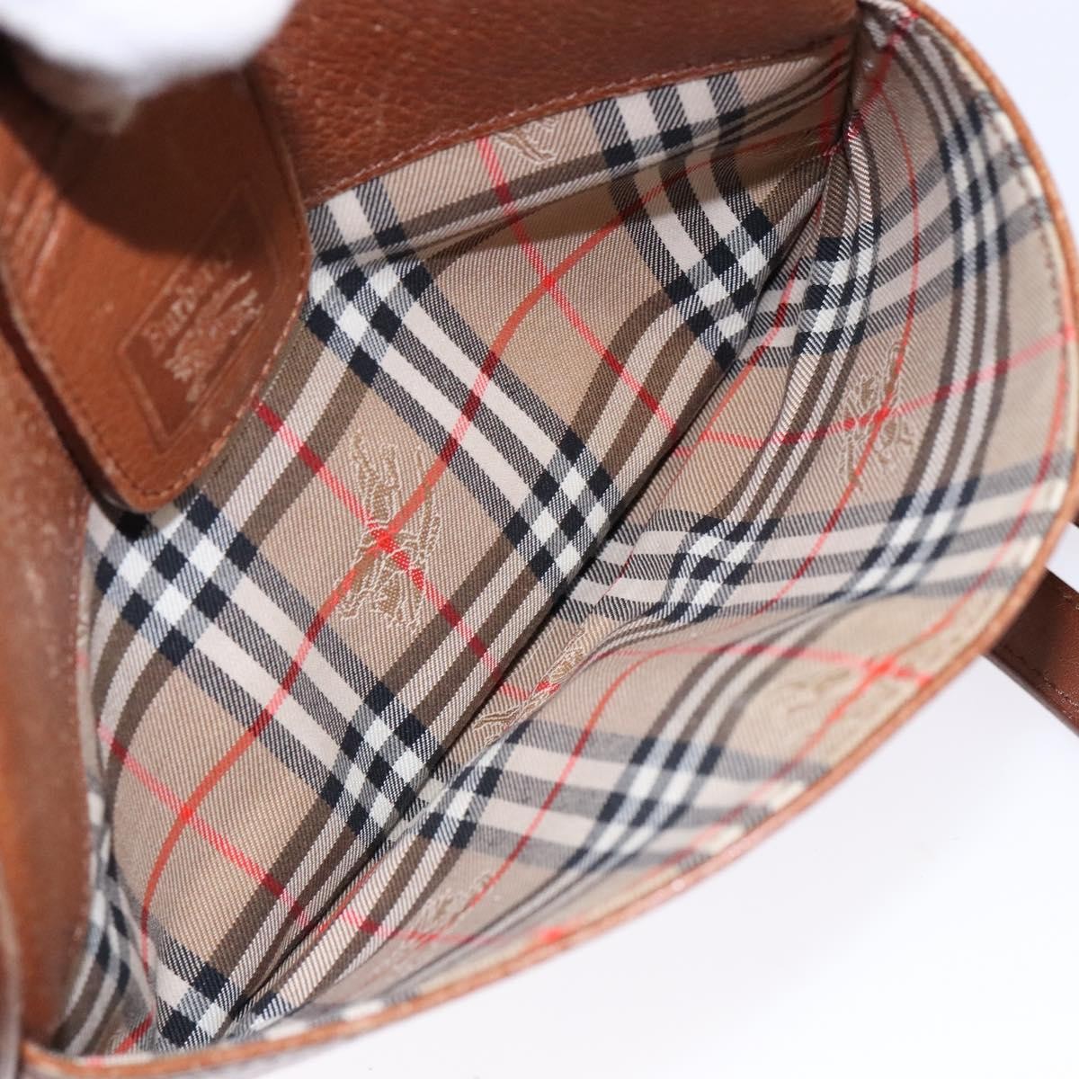 Burberry Shoulder Bag Leather, BROWN, LEATHER, Shoulder bag