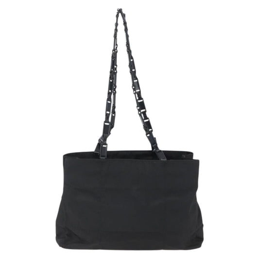 Prada Vintage Tote Tessuto, BLACK, NYLON, Tote bag