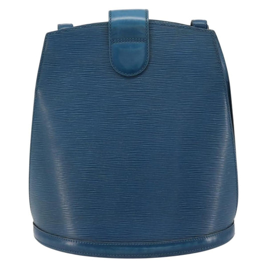 Louis Vuitton Cluny Shoulder Bag Epi Leather, Blue, Leather, Shoulder Bag